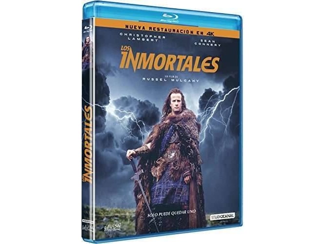 Blu-Ray Highlander - Edição Especial (Edição em Espanhol) DIVISA RED S. A. - Dvds e vídeos - blu-ray, edição especial, espanhol