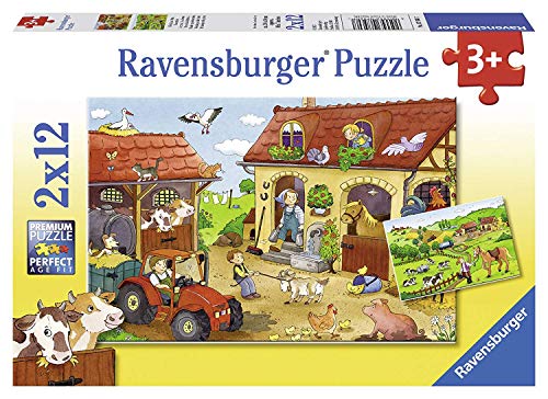 Puzzle RAVENSBURGER 00.014.778 (Idade Mínima: 4) Ravensburger - Quebra-cabeças de encaixar - madeira, desenhos coloridos, cores para pintar, crianças