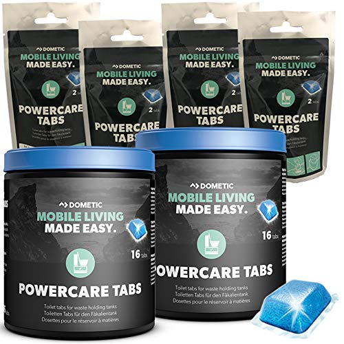 Recarga de Água para Porta-Água WAECO Dometic Power Care Tabs 20 WoC - Limpa-vasos sanitários - recarga, porta-água, tabs