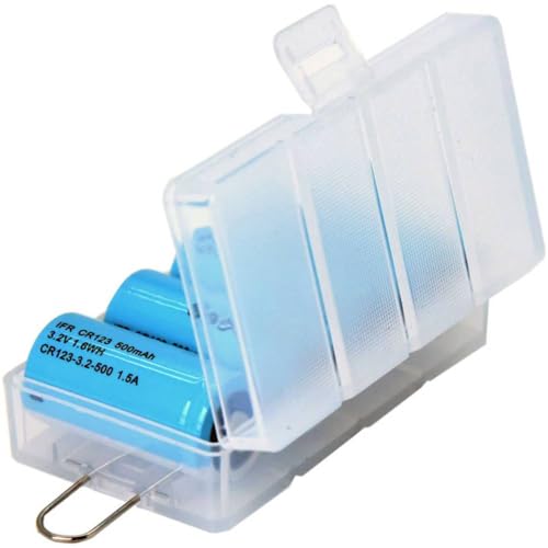 Caixa de Baterias Recarregáveis SOSHINE SBC027 Soshine - Baterias - lítio-titanato, 1700 mAh, 3,2 V, 4 peças
