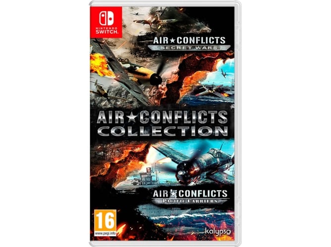 Jogo Eletrónico KALYPSE AIR Conflicts Collection KALYPSO - Software de jogos de vídeo - jogo eletrónico, kalypse air, conflicts collection, nintendo switch, pack duplo
