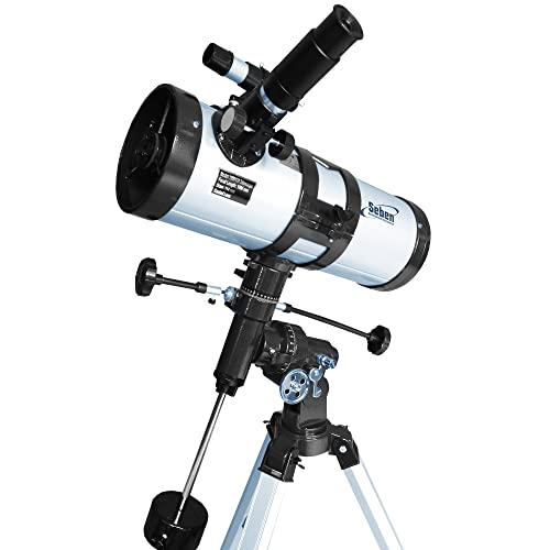 Telescópio SEBEN EQ-3 Star Sheriff (Azul) Seben - Telescópios - telescópio, seben, eQ-3, star sheriff, azul, reflexão