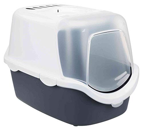 Caixa de Areia para Gatos VICO Open Top (Laranja) TRIXIE - Produtos para animais de estimação - caixa de areia, gatos, vico open top, laranja, filtro de carvão ativo, abertura frontal