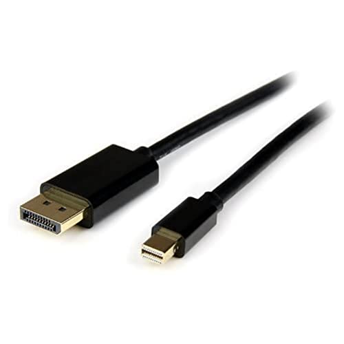 Cabo de Dados STARTECH (Mini DisplayPort - 4 m - Preto) STARTECH - Cabos - mini displayport, 4m, preto