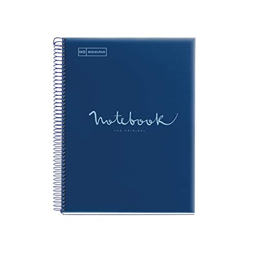 Caderno SPIRAL NOTEBOOK 0210 (A4 - 80 Folhas) Miquel Rius - Cadernos e bloco de notas - a4, 80 folhas, polipropileno translúcido, espiral