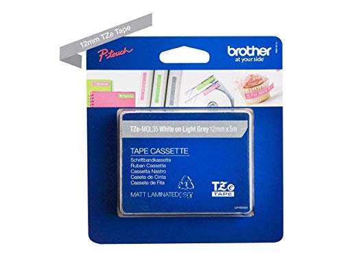 Fita para Etiquetadora Brother TZe-MQl35 Preto sobre branco Brother - Fitas de etiquetas e recargas - preto, branco, 12 mm
