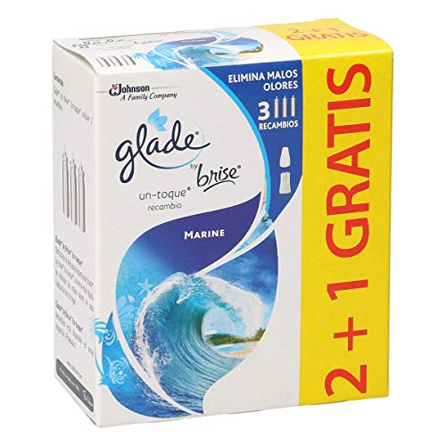 Recarga para Desodorizante GLADE Un Toque (3 unidades) Brise - Desinfetantes domésticos - recarga, desodorizante, glade, un toque
