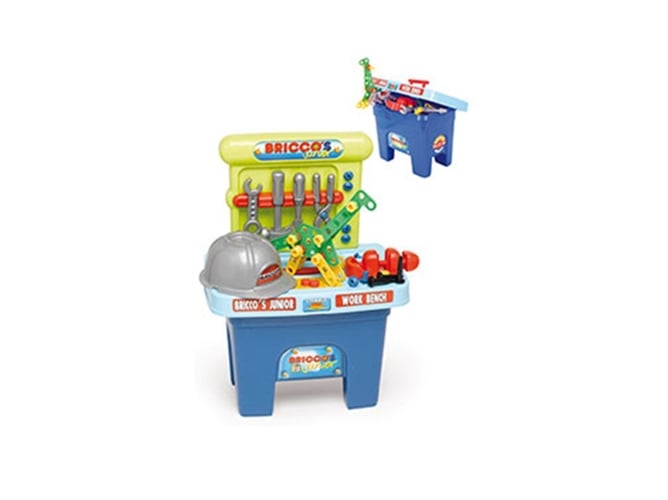 Brinquedo de Construção CHICOS Bricco'S Junior (Idade Mínima Recomendada: 3 anos) Chicos - Roupa - construção, madeira, metal, plástico, 3 anos