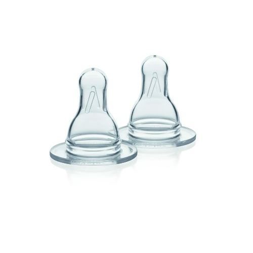 Medela 1.5 mm Low Flow Nipple - 2 Pack MEDELA - Bicos e forros para mamadeiras de bebê - 1.5 mm, low flow, nipple, 2 pack