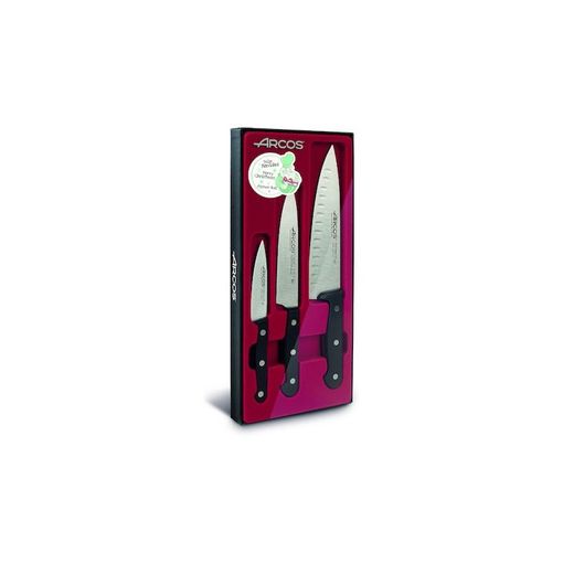 Conjunto de Facas Arcos 3 Peças (Recondicionado Como Novo) Arcos Spain - Facas de cozinha - conjunto, faca, arcos, 3 peças, recondicionado, como novo