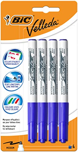 Bic 1741 Azul Fita para Impressora 4 Unidades BIC - Fitas para impressora - 4 unidades, compatível, resistente à água, resistente à luz