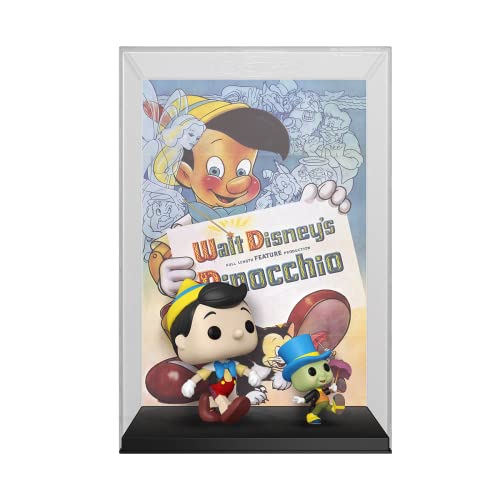 Figura FUNKO Pop! Movie Poster: Disney Pinocchio Funko - Materiais de arte e artesanato - pvc, 9 cm, coleção 8, Disney Pinocchio