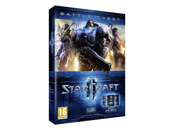 Starcraft Ii Battle Chest Pc Multi-lingual ACTIVISION - Software de jogos de vídeo - três jogos, 70 missões, multi-lingual, pc