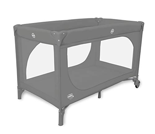 Berço de Viagem ASALVO Essential Grey (55 x 105 x 65 cm) Asalvo - Móveis para bebês e crianças pequenas - berço, viagem, asalvo, essential grey, 55x105x65cm