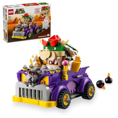 LEGO Super Mario - Carro Monstruoso do Bowser LEGO - Blocos de encaixe - lego, super mario, carro monstroso de bowser