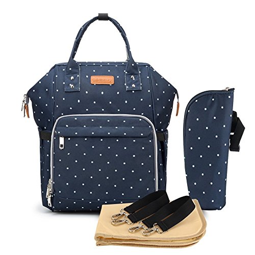 Mochila de Diapering DURABLE 1 Azul (49 x 25 x 15 cm) ANKÖMMLING - Mochilas - mochila, diapering, durável, azul
