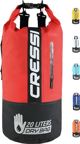 Mala de Nautica CRESSI Dry Bag Premium (Preto - Poliéster) Cressi - Sacos de compressão - resistente à água, poliéster, termosellado, transporte seguro