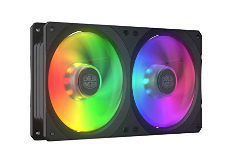 Cooler COOLER MASTER MasterFan SF240R ARGB Cooler Master - Peças de refrigeração de sistema de computador - 1,2 cm, 1 ventilador, intel core i7-7700k, threadripper