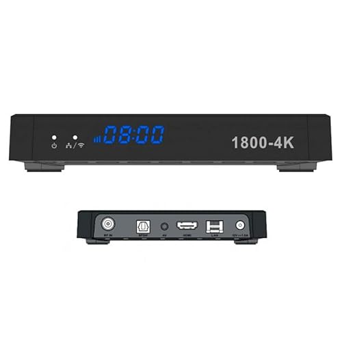Receptor de TV IRRIS 1800-4K PRO (UHD - 4K) IRIS ELECTRONICA,S.L. - Áudio - uhd, android, amlogic s905d, 2GB RAM, 8GB Flash