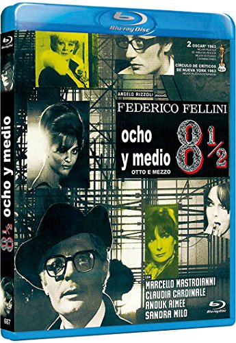 Blu-Ray Fellini 8 1/2 (Edição em Espanhol) DVD - Dvds e vídeos - blu-ray, fellini, 8 1/2, edição em espanhol