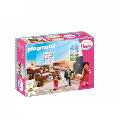 Playmobil 70256 Sala de aula em Dörfli Heidi PLAYMOBIL - Conjuntos de brinquedos - sala, aula, Dörfli, Heidi