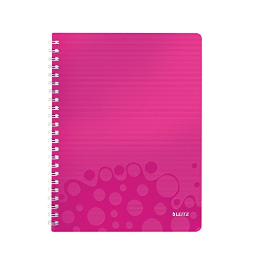 Bloco de Notas Leitz Wow 80 Folhas (Recondicionado Como Novo) Leitz - Cadernos e bloco de notas - 80 folhas, resistente, espiral, preto e branco
