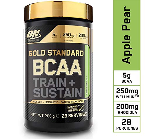 Optimum Nutrition On Gold Standard Bcaa 2:1:1 266 G OPTIMUM NUTRITION - Bebidas e shakes de nutrição - 266g, 2:1:1, branco, preto