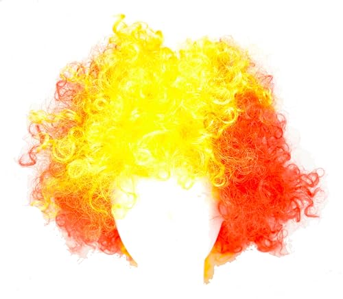 Peruca DISFRAZZES Bandeira Espanha (Tam: Tamanho Único) CABO REGALO - Cuidados com o cabelo - bandeira, tamanho único, festa, espanha