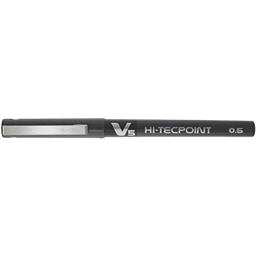 Esferográfica Rollerball PILOT V5 Preto (0,5 mm) Pilot - Canetas - esferográfica, rollerball, pilot v5, preto, 0,5mm