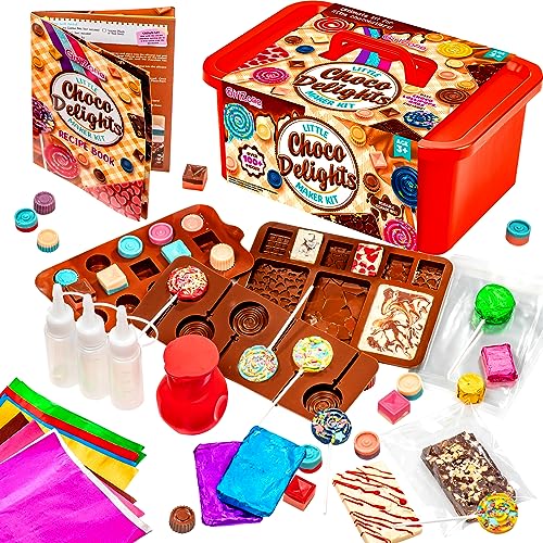 Kit de chocolate GIRLZONE Little Choco Delights GIRLZONE - Formas de cozinha - kit, chocolate, girlzone, little choco delights