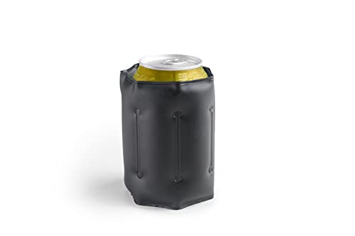 Enfrigorizador de Lata IBILI 786075 Preto IBILI - Capas para latas e garrafas - preto, plástico, 12 unidades