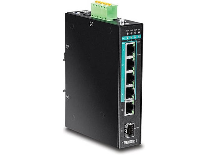 Switch TRENDNET TI-PG541 10/100/1000 PoE Trendnet - Concentradores e comutadores - Switch, trendnet, ti-pg541, poe