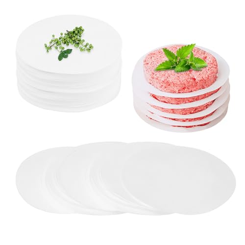 Papel de Almofada para Hambúrgueres 500 Unidades UKOFEW - Papel Manteiga - 500 unidades, seguro, cozinha, 11 cm