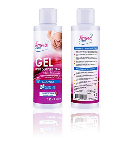 Gel de Transmissão FEMINA Doppler Foetal (250ml) Femina - Banho e corpo - transmissão, fetal, 250ml