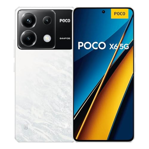Smartphone XIAOMI Poco X6 (6.67'' - 12 GB - 256 GB - Branco) Xiaomi - Telemóveis - 6.67 polegadas, 12 GB RAM, 256 GB, android 13