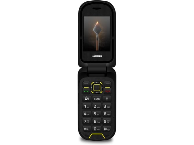 Telemóvel MYPHONE Bow+ (2.4'' - 3G - Preto) Hammer - Telemóveis - telemóvel, mypohone bow+, 2.4 polegadas, 3g, preto