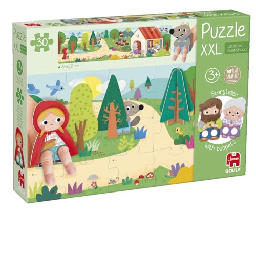 Puzzle GOUILA The Little Red Riding Hood (Idade Mínima: 3 Anos) Goula - Quebra-cabeças - puzzle xxl, idade mínima 3 anos, cinderela, 40 peças