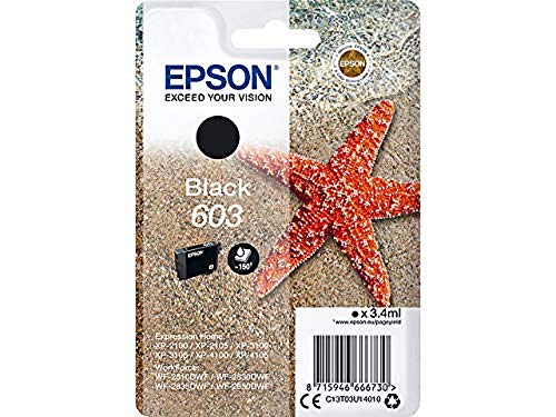 Tinteiro EPSON C13T03U14010 Preto (C13T03U140) Epson - Cartuchos de toner e jato de tinta - preto, 3.4 ml, XP-4100, XP-3100