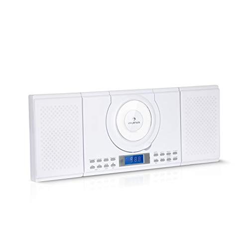 Auna Wallie Microsystem Sistema de Áudio com Fm e Rádio AUNA - Alto-falantes - bluetooth, cd, fm, usb