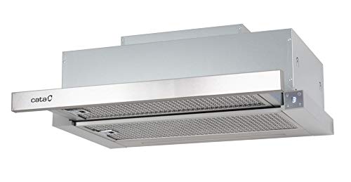 Exaustor CATA TFH 6630 X 60cm 575 m³/h A+ Inox CATA - Exaustores - 60cm, 575 m³/h, aço inoxidável, 54 dB