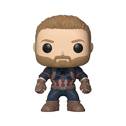 Figura FUNKO POP! Marvel: Avengers- Capitan America Funko - Bonecos de ação e brinquedo - figura, funko pop, marvel, avengers, capitan america, vinil