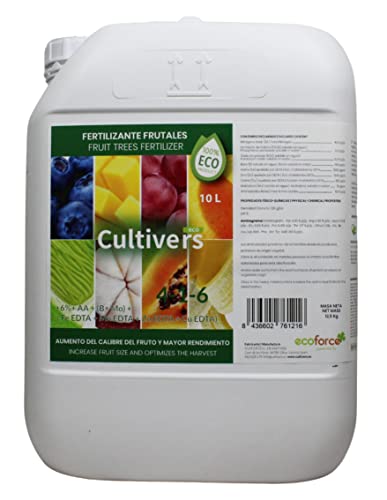 Fertilizante Cultivers para Frutas 10L CULTIVERS - Adubos - fertilizante, cultivares, frutas, 10L