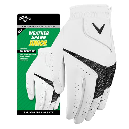 Luvas Unisexo CALLAWAY WEATHER SPAN GOLF JUNIOR Preto para Golfe (6) Callaway Golf - Luvas de golfe - unisexo, golfe, jovem, preto