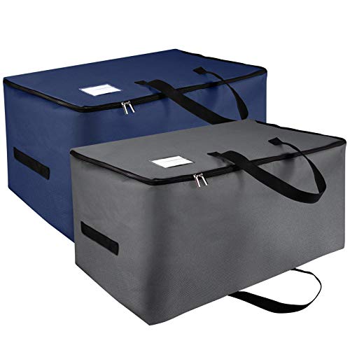 Saco de Arrumação IHOMAGIC Underbed (Cinzento - Poliéster) IHOMAGIC - Sacolas de armazenamento doméstico - poliéster, 100 L, 27,5x16,5x13,7 cm, cinzento