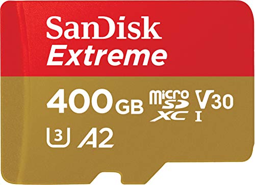 Cartão de Memória MicroSDXC SANDISK Extreme (400 GB - 160 MB/s) Sandisk - Cartões de memória flash - 400 gb, MicroSDXC, Classe 10, 160 MB/s