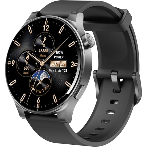 Smartwatch TOZO S5 (Bluetooth - Silicona - Preto) TOZO - Relógios - bluetooth, silicona, preto, 240 x 240 pixels