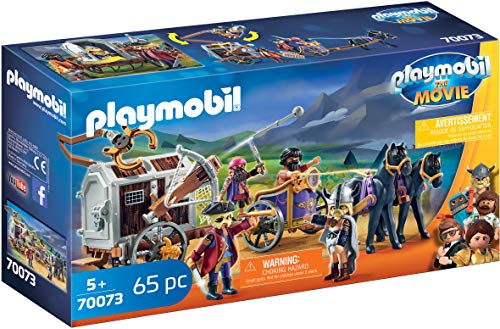 Playmobil The Movie 70073 Charlie com Carro Prisão (Jogos de Construção) PLAYMOBIL - Brinquedos - playmobil, the movie, charlie, carro prisão, jogos construção