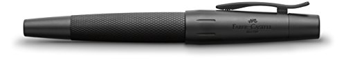 Esferográfica Rollerball FABER-CASTELL E-Motion Pure (Preto) Faber-Castell - Canetas - alumínio, clip de metal, traço médio, rollerball