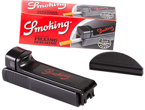 Máquina de Entubar Cigarros Smoking Fill Machine Smoking - Acessórios de fumar - entubação, fill machine, fumo, preto