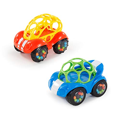 Brinquedo de Atividades BRIGHT STARTS Oball Hcm Kinzel - Móveis para bebês e crianças pequenas - rodas giratórias, sons, macio, bebé